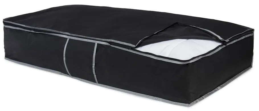 Czarny organizer pod łóżko Compactor Underbed Box