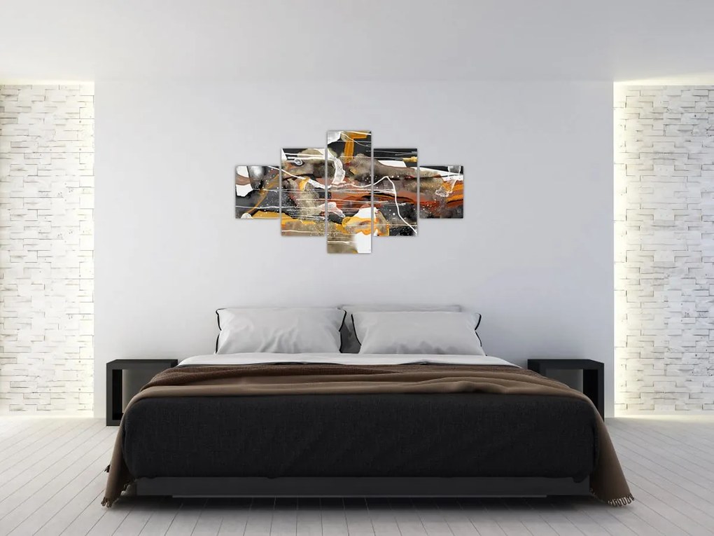 Obraz - Abstrakcja (125x70 cm)