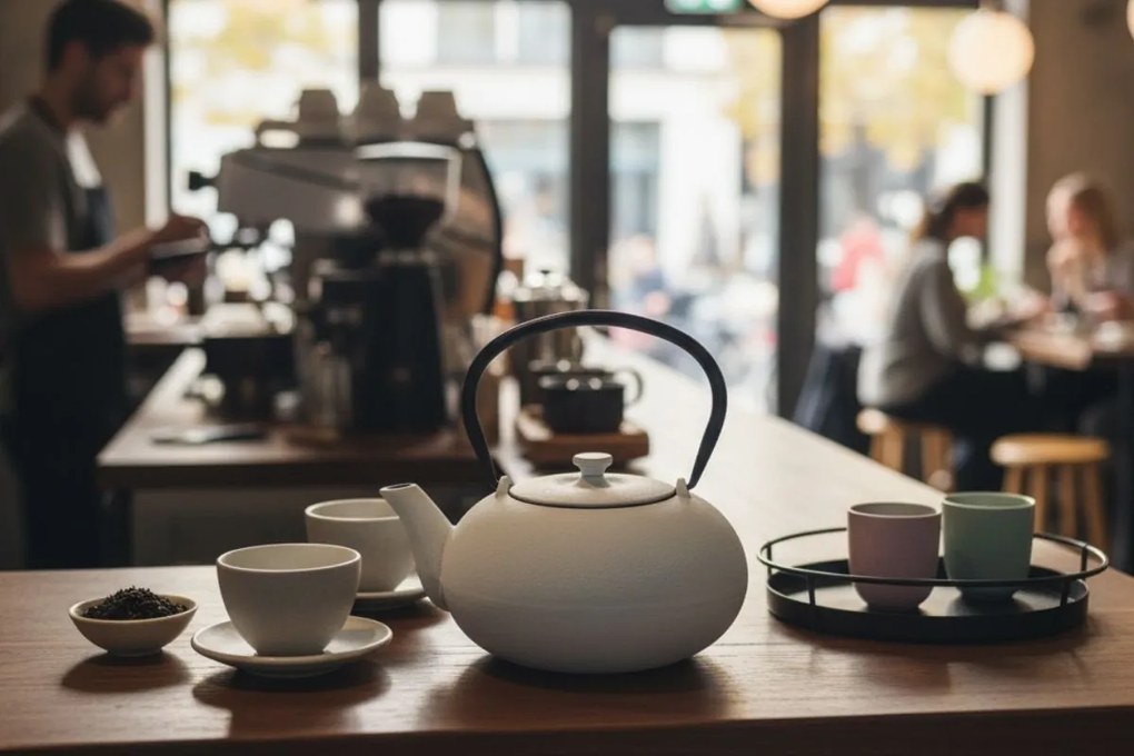 Czajnik żeliwny z zaparzaczem NOMI, 800 ml