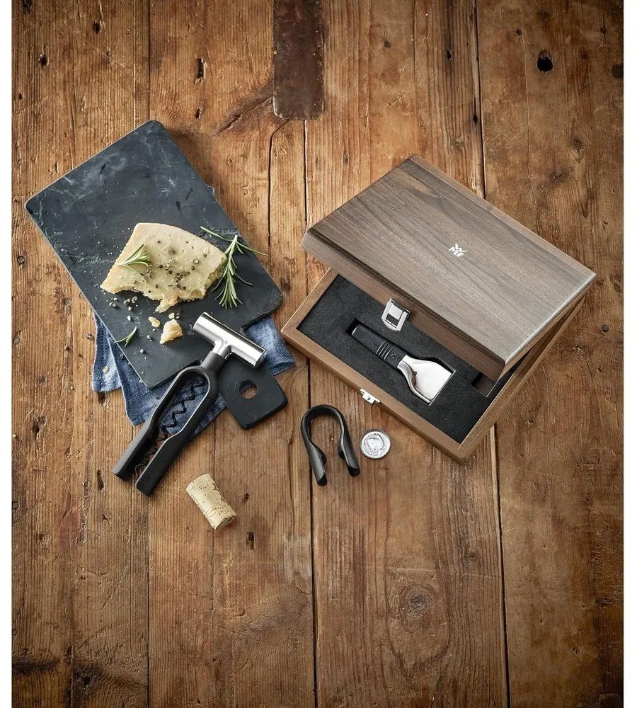 Akcesoria do wina ze stali nierdzewnej – WMF