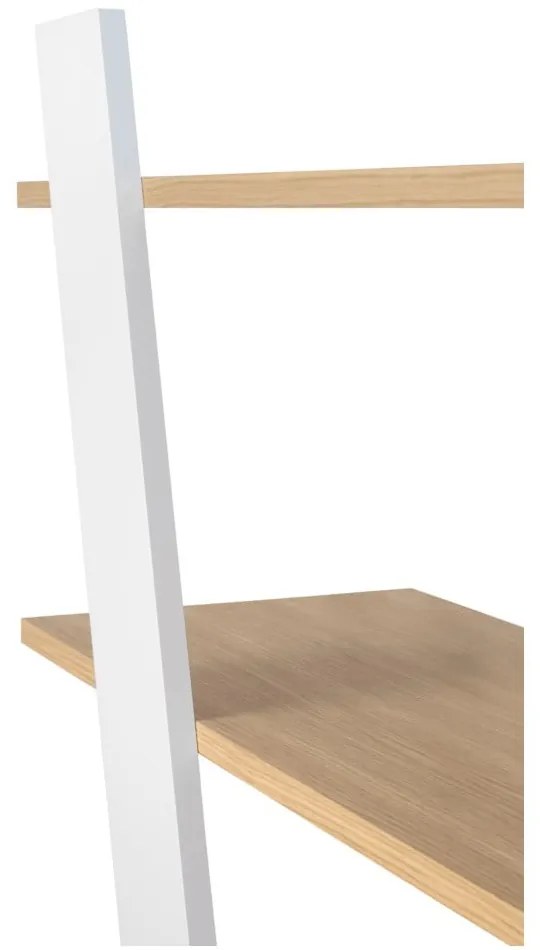 Biała biblioteczka TemaHome Wind Oak
