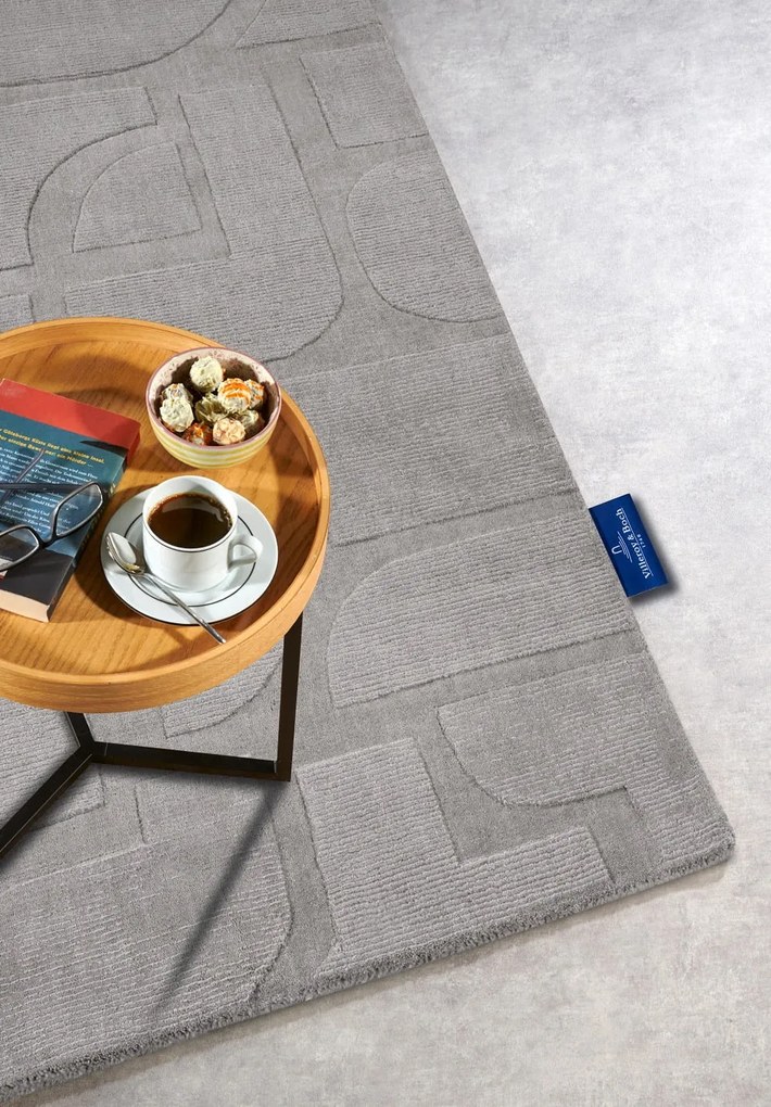 Dywan wełniany Villeroy &amp; Boch Alexis szary 120 cm x 170 cm