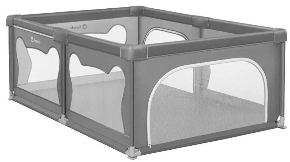 Lionelo - Szara kojec do zabawy WILLOW