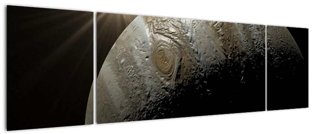 Obraz planety w kosmosie (170x50 cm)