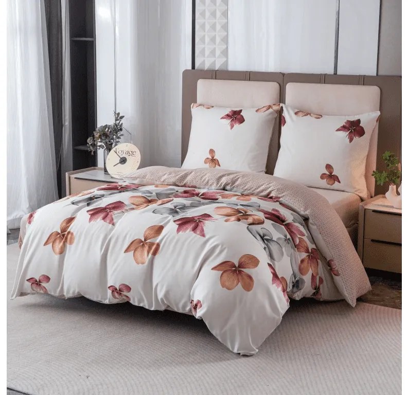 PrzytulneMieszkanie.pl PrzytulneMieszkanie.pl Pościel flanelowa z mikrofibry FLORIVA kolorowa Rozmiar pościeli: 2 szt 70 x 90 cm | 200 x 220 cm