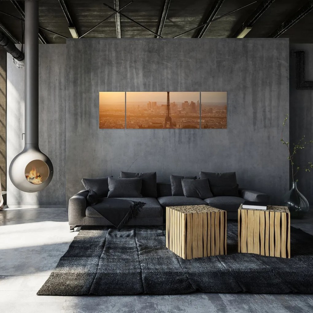 Obraz - Wieża Eiffla (170x50 cm)