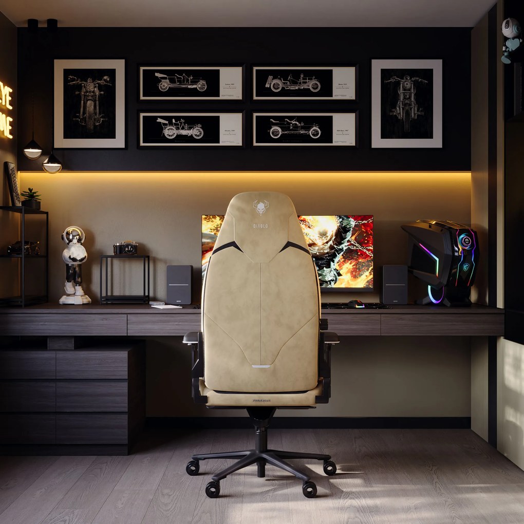 Fotel Diablo X.Eye Prime Broken Gold Normal Size