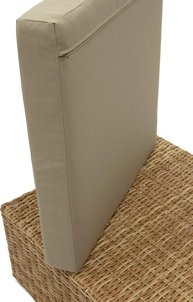 Zestaw rattanowy MALIBU dla 2 osób (beżowo-brązowy)