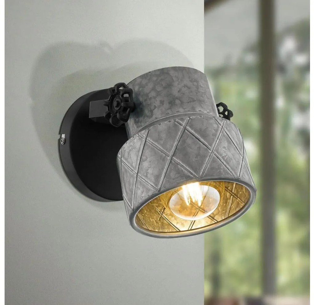 Eglo 39868 - Kinkiet HILCOTT 1xE27/40W/230V