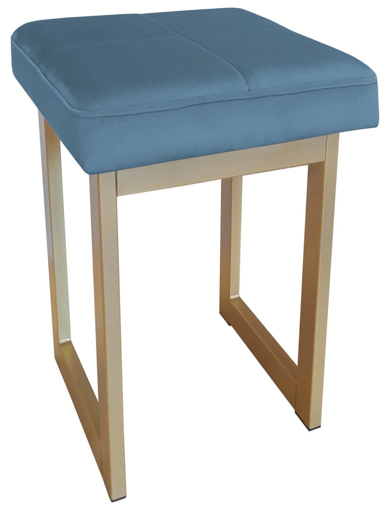 TABORET SOLID 60cm STOŁEK LOFT podstawa złota MG33