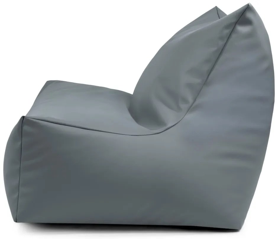 Pomarańczowy worek do siedzenia z imitacji skóry Icy Sofa – So Soft?