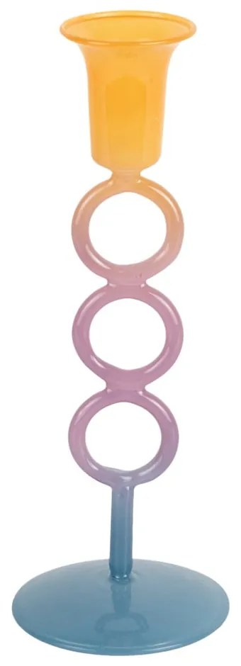 Szklany świecznik Anillo Vivo – PT LIVING