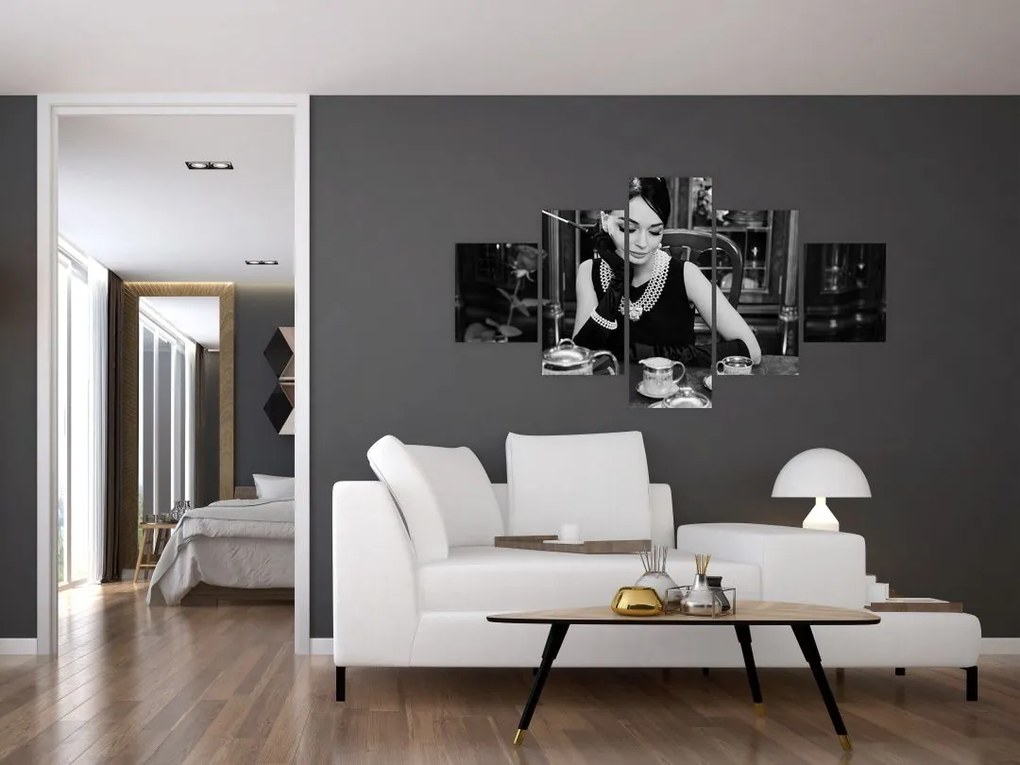 Obraz kobiety (125x70 cm)