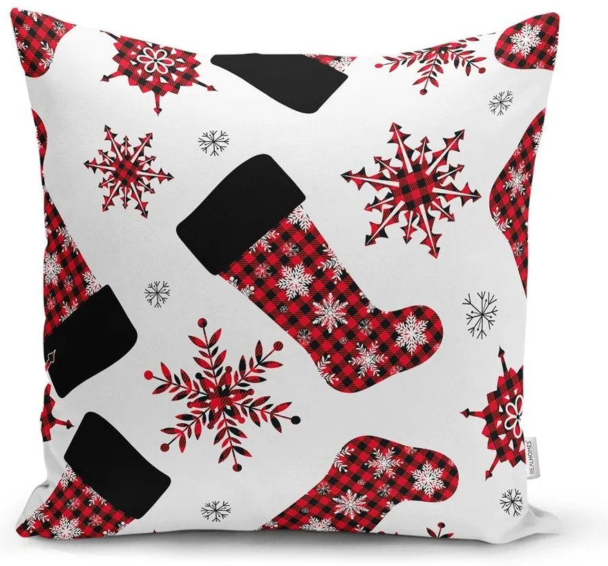 Poszewka na poduszkę ze świątecznym motywem 43x43 cm Tartan – Mila Home