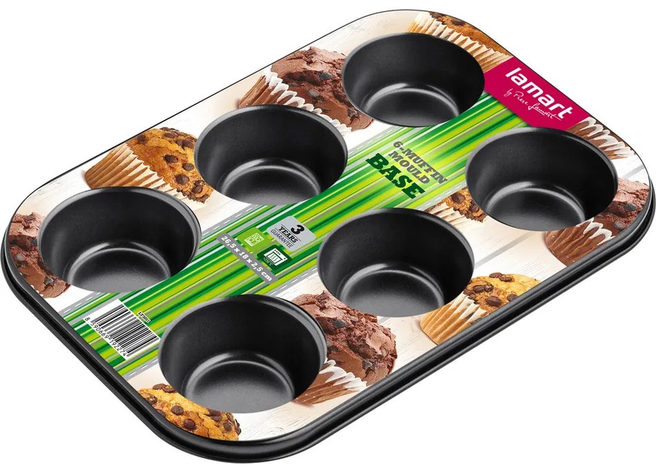 Lamart LT3071 forma na muffiny Base, 26,5 x 18 cm, S