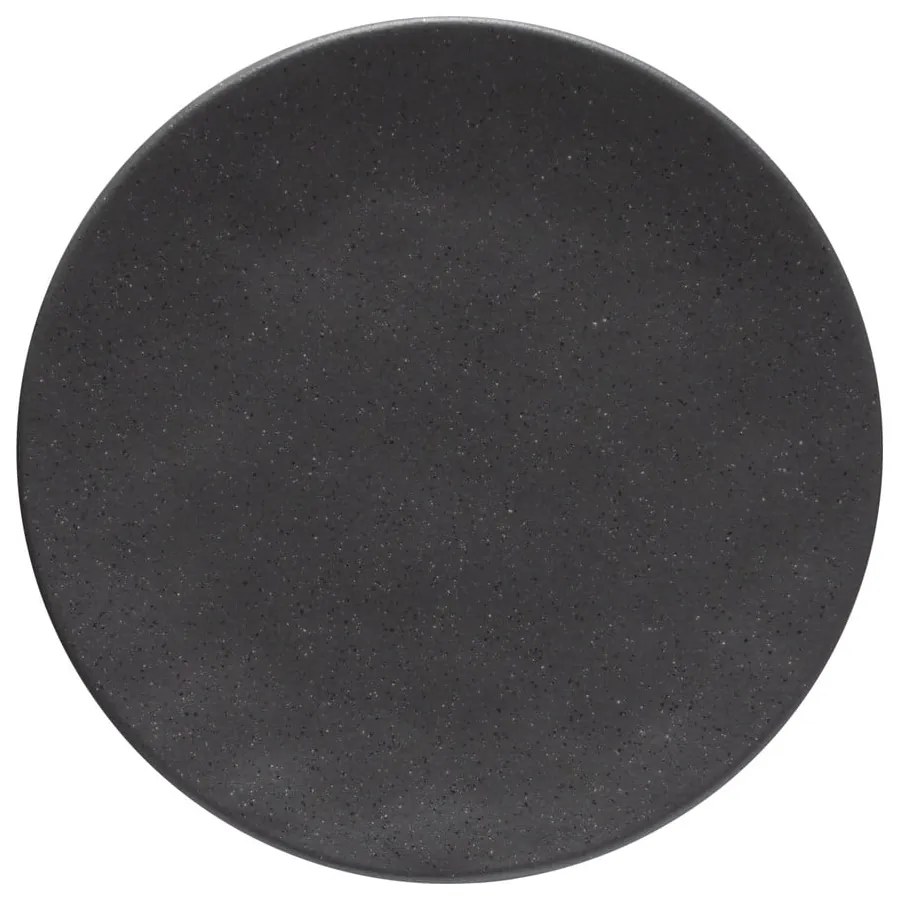 Czarny/szary kamionkowy talerz deserowy ø 22 cm Roda – Costa Nova