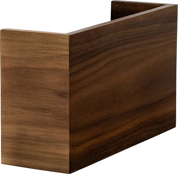 Inteligentna lampa ścienna z drewna orzechowego 24 cm w tym Wi-Fi G9 - Otan