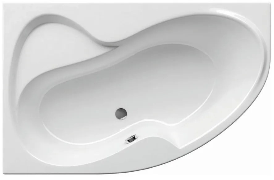 Ravak CM21000000 - Wanna narożna ROSA 160x105 cm akryl/biały