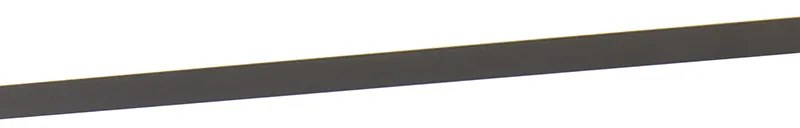 Nowoczesna lampa sufitowa czarna w komplecie z LED 80 cm - Liv Nowoczesny Oswietlenie wewnetrzne