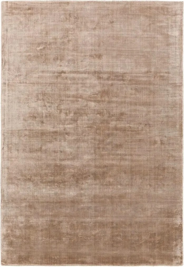 Prostokątny brązowy dywan Nela C do salonu