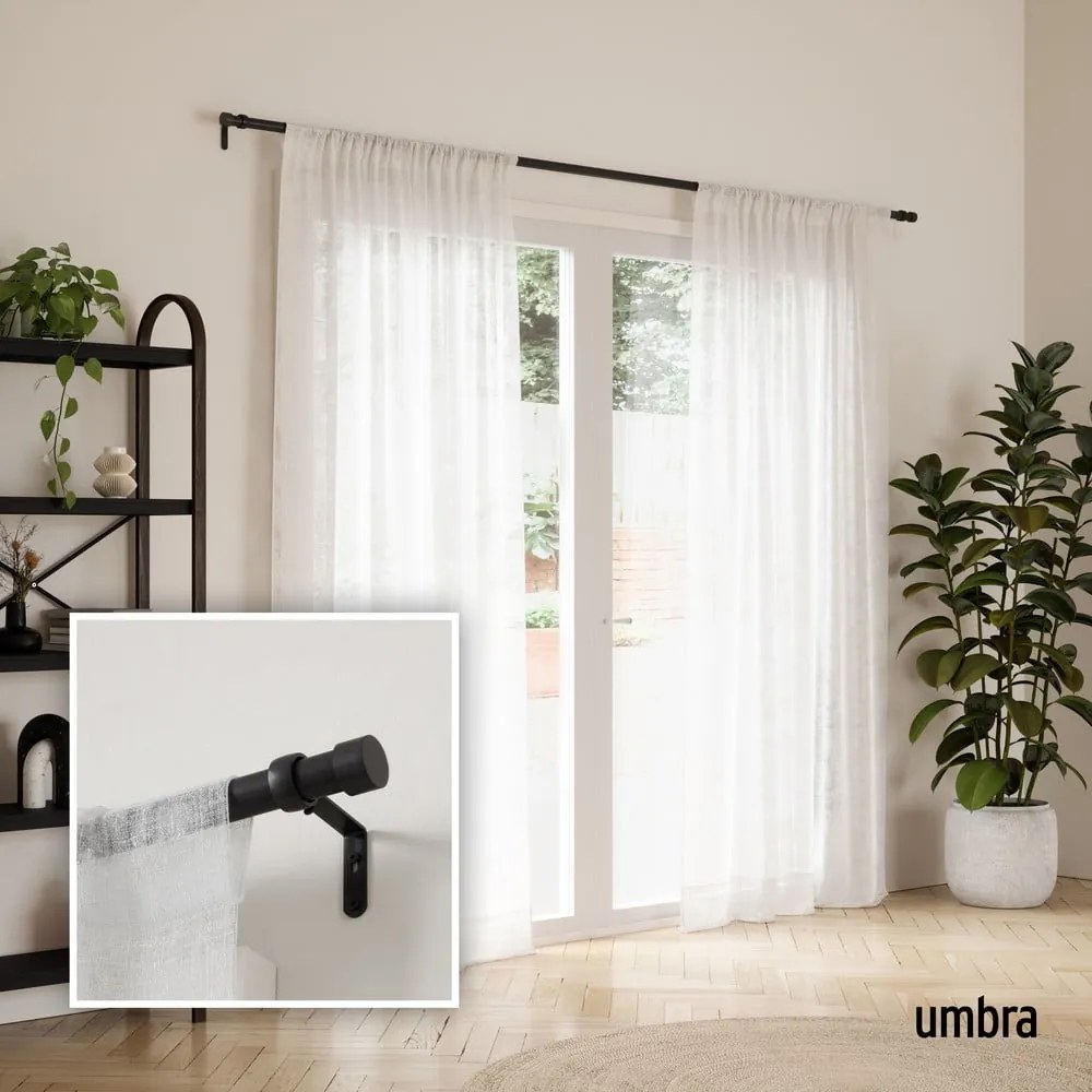 Stalowy regulowany karnisz 91 - 168 cm Cappa – Umbra