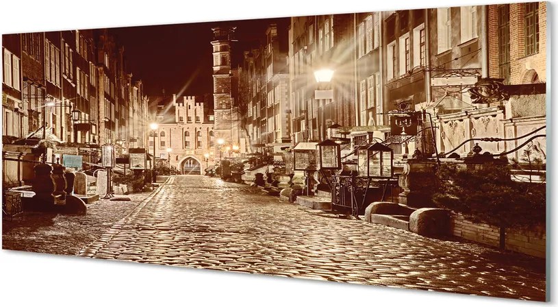 Panel nad Blat Kuchenny Nocny Spacer po Gdańsku