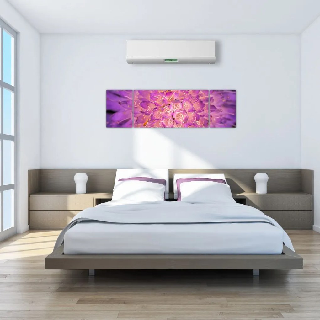 Szczegółowy obraz kwiatu (170x50 cm)
