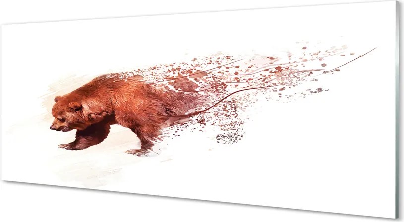 Panel nad Blat Kuchenny Sylwetka Niedźwiedzia