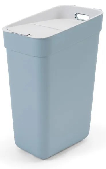Jasnoniebieski kosz na śmieci do segregacji odpadów z plastiku z recyklingu 30 l Ready To Collect – Curver