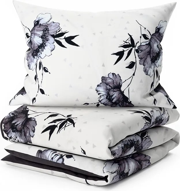 PrzytulneMieszkanie.pl PrzytulneMieszkanie.pl Dwustronna pościel DUO SENSE MONARIA wzorzysta + poszewka na poduszkę 40x50 cm GRATIS Rozmiar pościeli: 70 x 90 cm | 140 x 200 cm