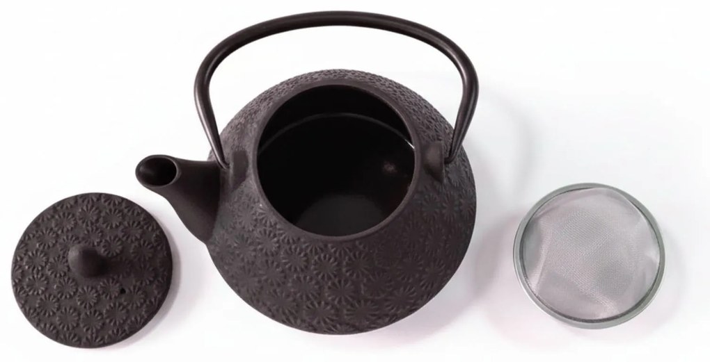 Czajnik żeliwny z zaparzaczem TAKI, 1000 ml