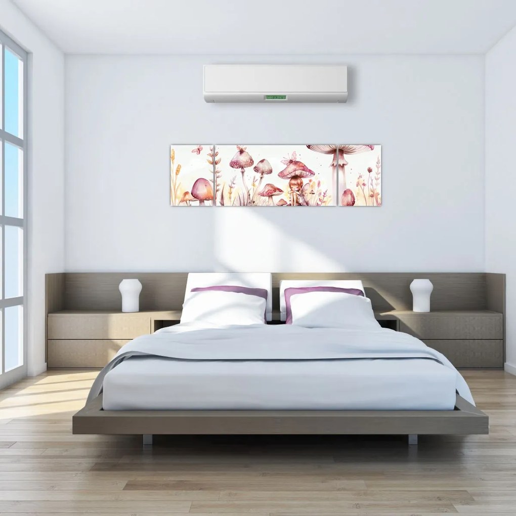 Obraz - Różowa wróżka (170x50 cm)