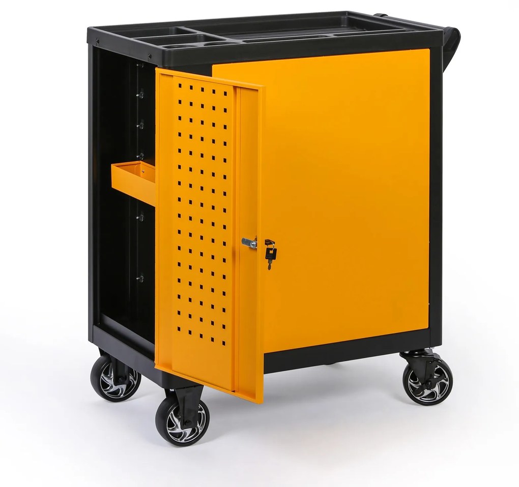 Tolsen Wózek warsztatowy mobilny na narzedzia, w tym 189 narzędzi, 7 szuflad