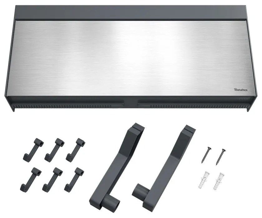 Uchwyt ścienny na rolki i folie kuchenne Tango Inox - Metaltex