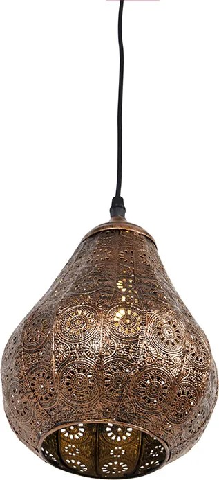 Orientalna lampa wisząca miedziana - Billa Dia