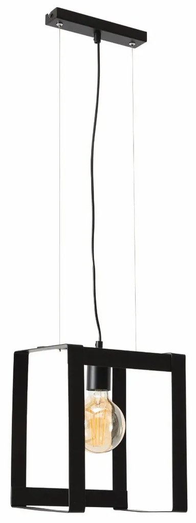 Lampa wisząca GIORRI I czarna ELTAP