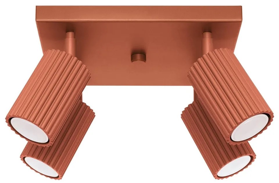 Ceglasta lampa punktowa 25x25 cm Gleam – Sollux