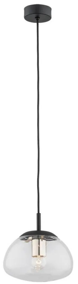 Argon 4331 - Lampa wisząca TRINI 1xE27/15W/230V pr. 20 cm czarna