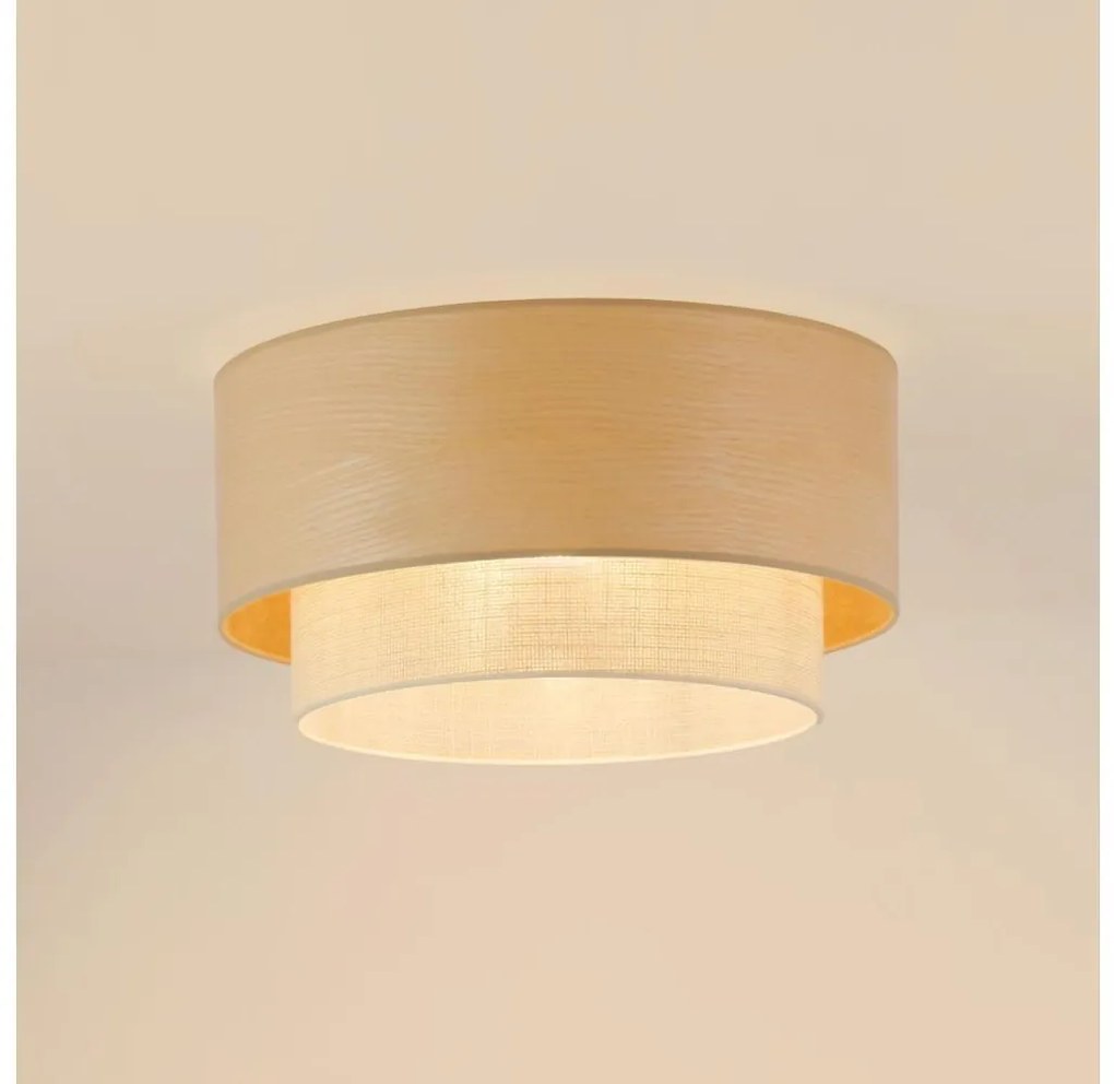 Brilagi - Lampa sufitowa ARIZONA BOHO 1xE27/15W/230V pr. 45 cm beżowa