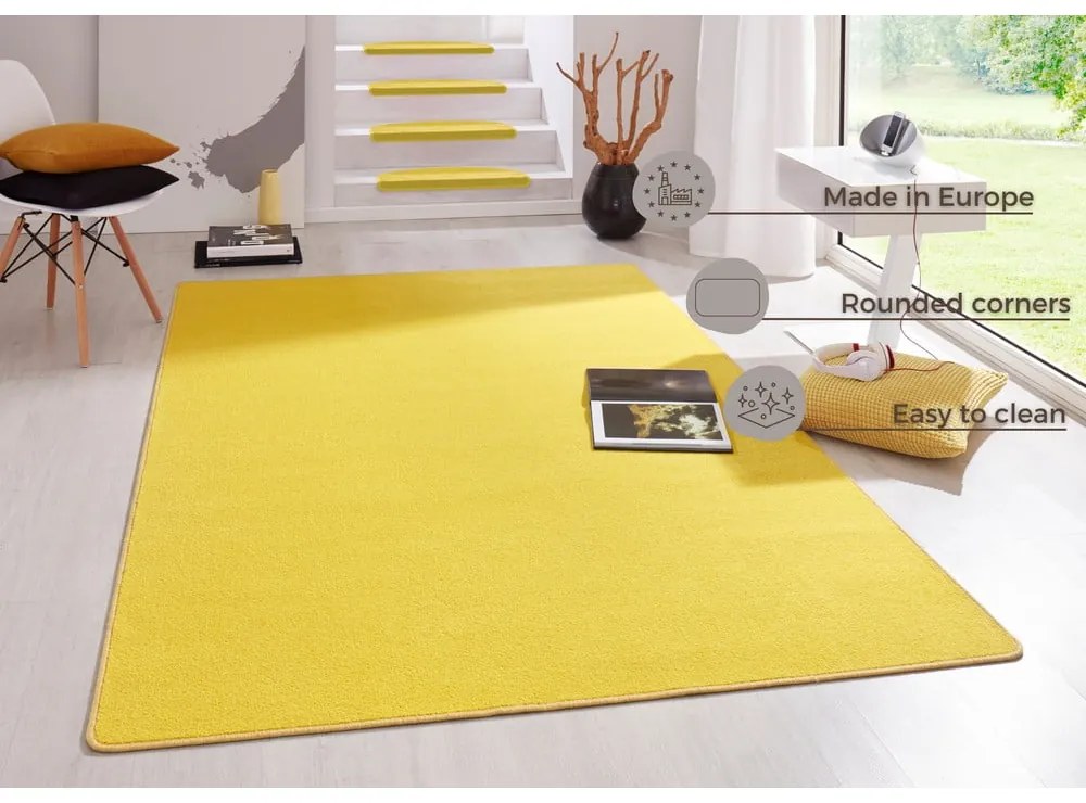 Żółty dywan 160x240 cm Fancy – Hanse Home