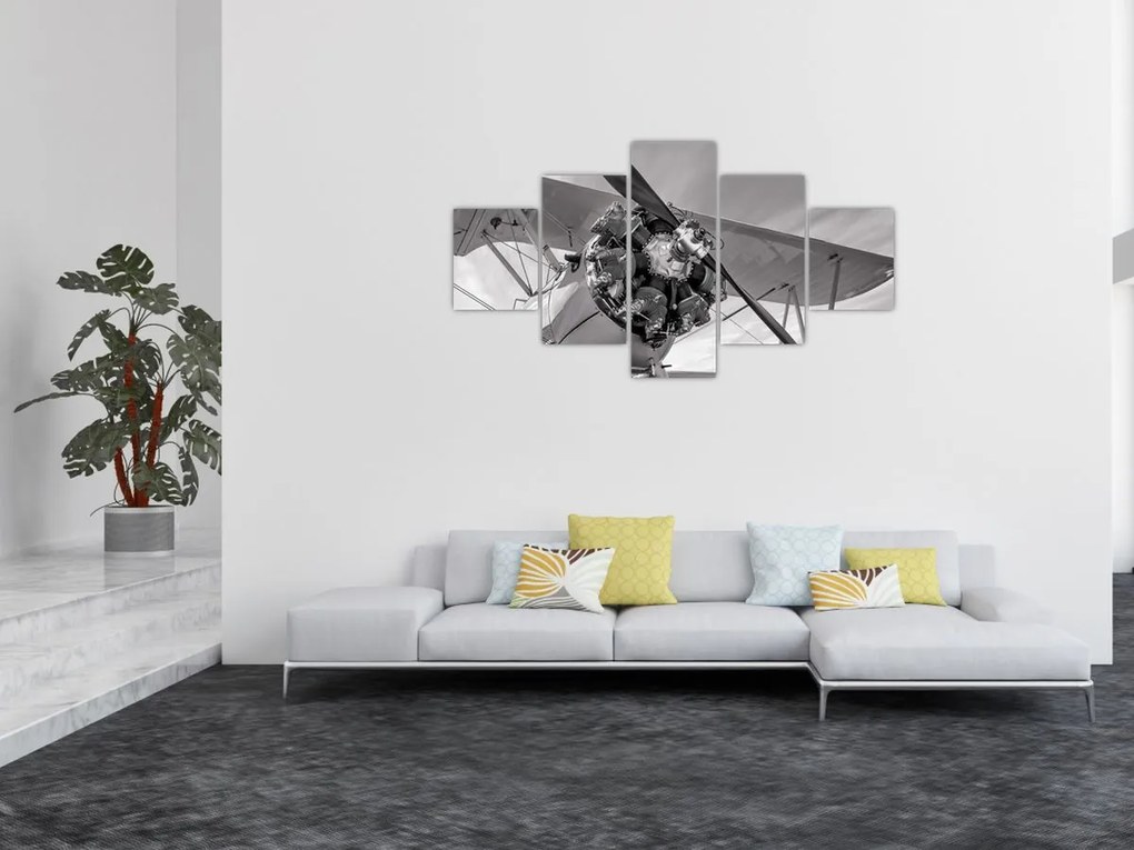 Obraz - Samolot (125x70 cm)