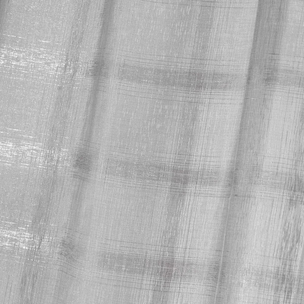 Szare firanki z woalu zestaw 2 szt. 70x200 cm Candide – douceur d'intérieur