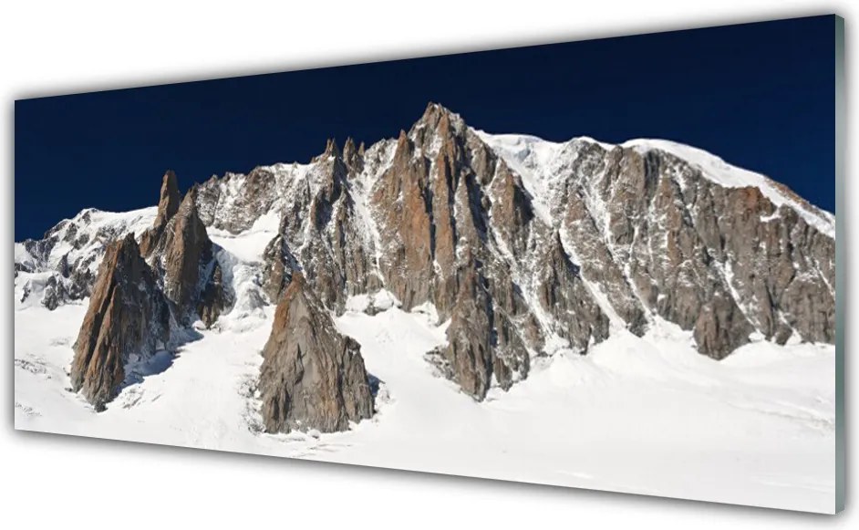 Panel Szklany Wieczna Zmarzlina Wysokich Gór