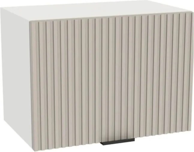 Zestaw Mebli Kuchennych MODERN 170 cm Kaszmir/Biały Ryflowany Nowoczesny