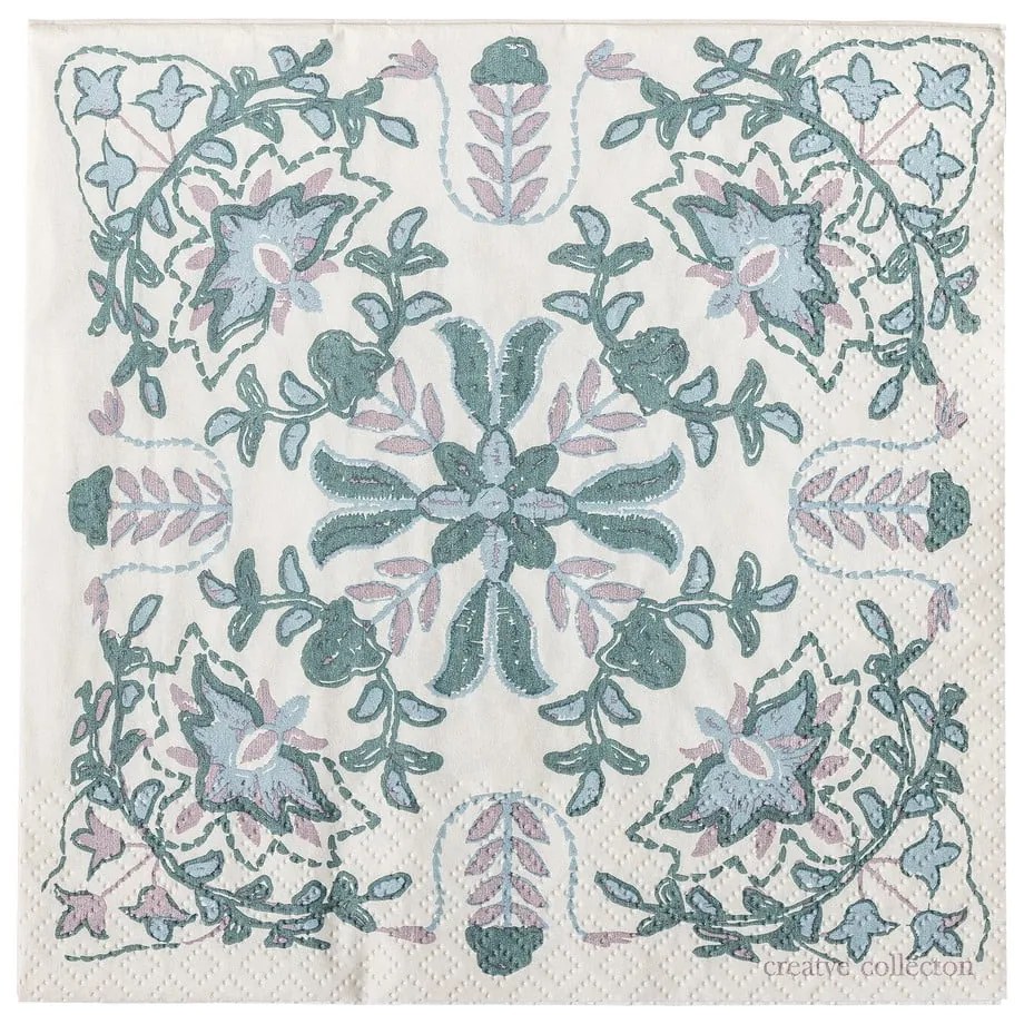 Papierowe serwetki zestaw 20 szt. 33x33 cm Alvira – Bloomingville