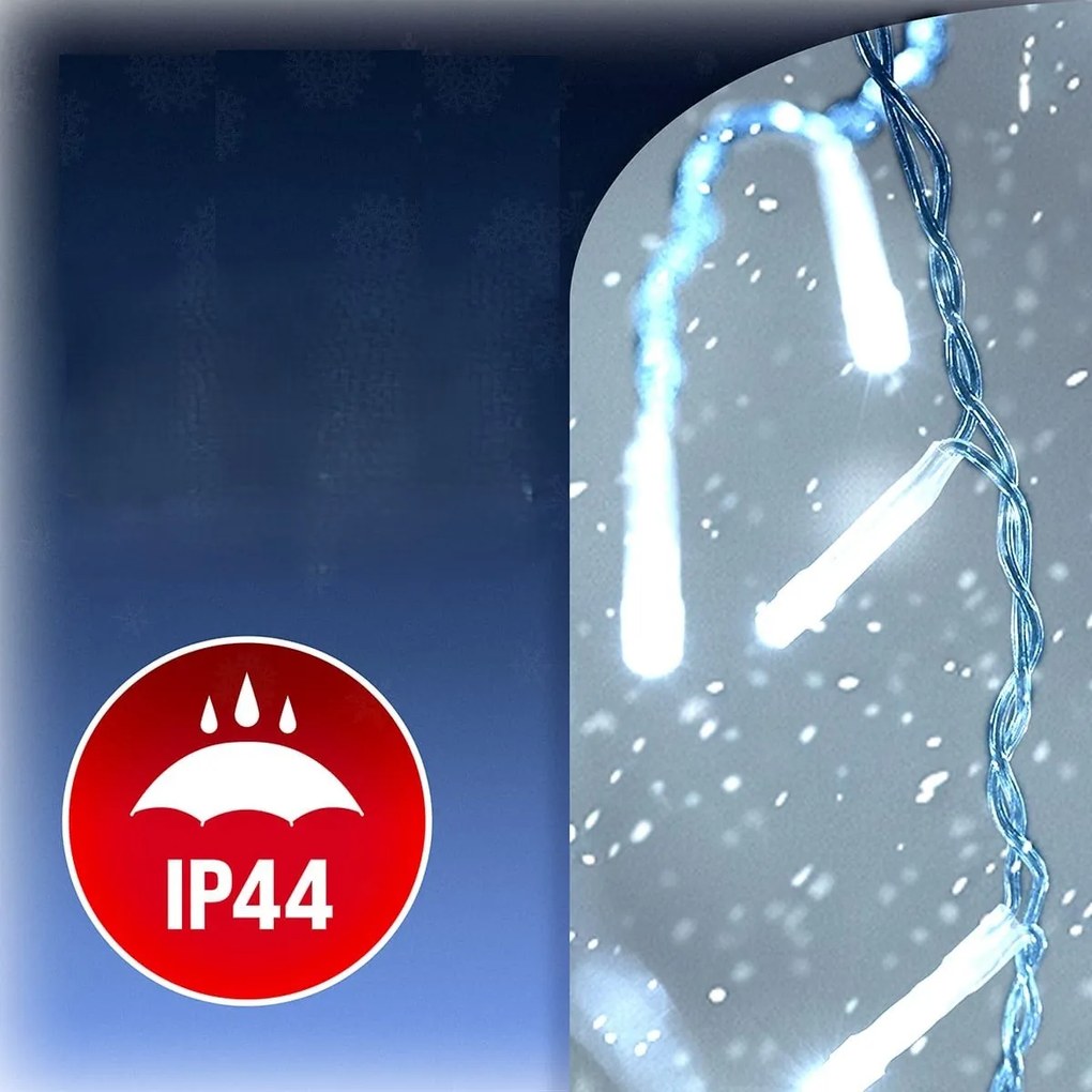 Świąteczny łańcuch świetlny SIMPLE, 40m, zimna biała Monzana