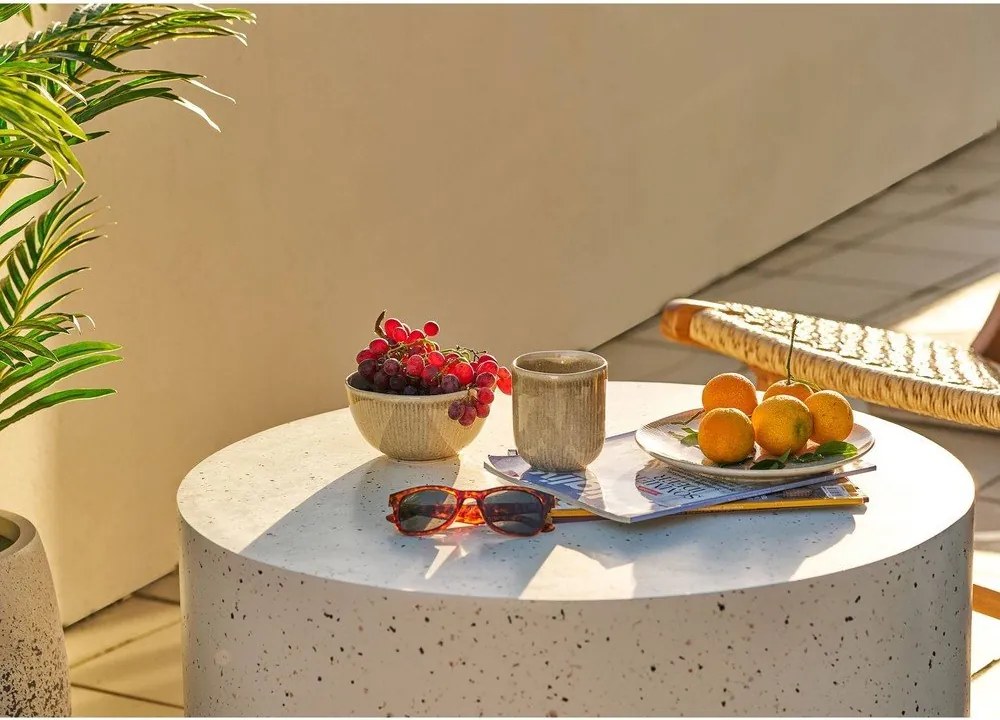 Beżowe kamionkowe filiżanki zestaw 4 szt. 360 ml Viola – House Nordic