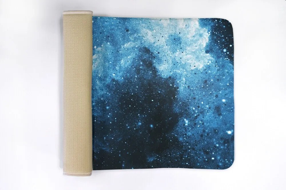 Dywanik pod prysznic Dywanik pod prysznic Niebieska abstrakcja