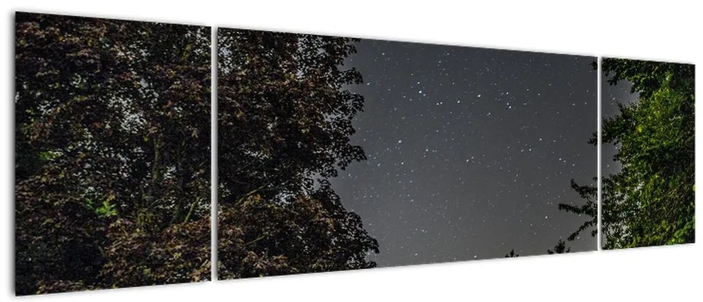 Obraz nocnego nieba (170x50 cm)