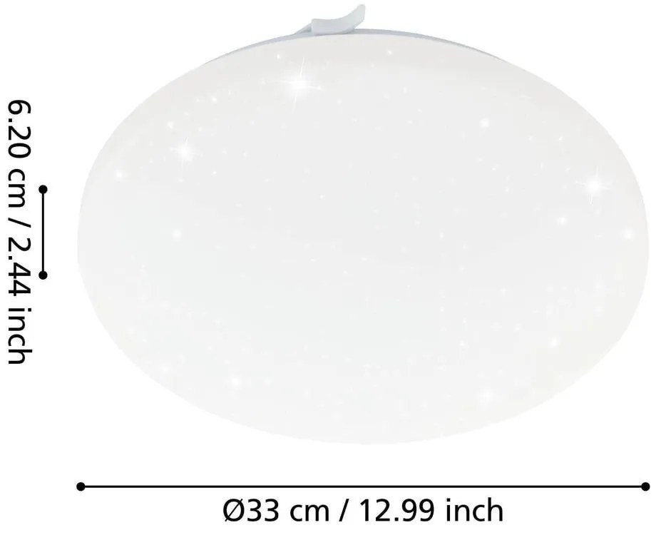 Biała lampa sufitowa LED FRANIA-S – EGLO